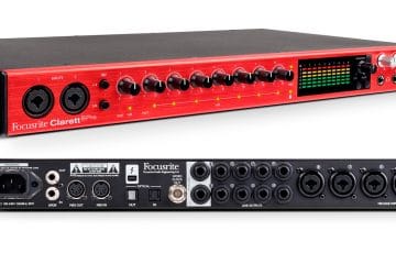 DTM・DAW Focusrite Clarett 8Pre X Thunderbolt Focusrite Clarett 8Pre X 26x28 Thunderbolt Audio Interface