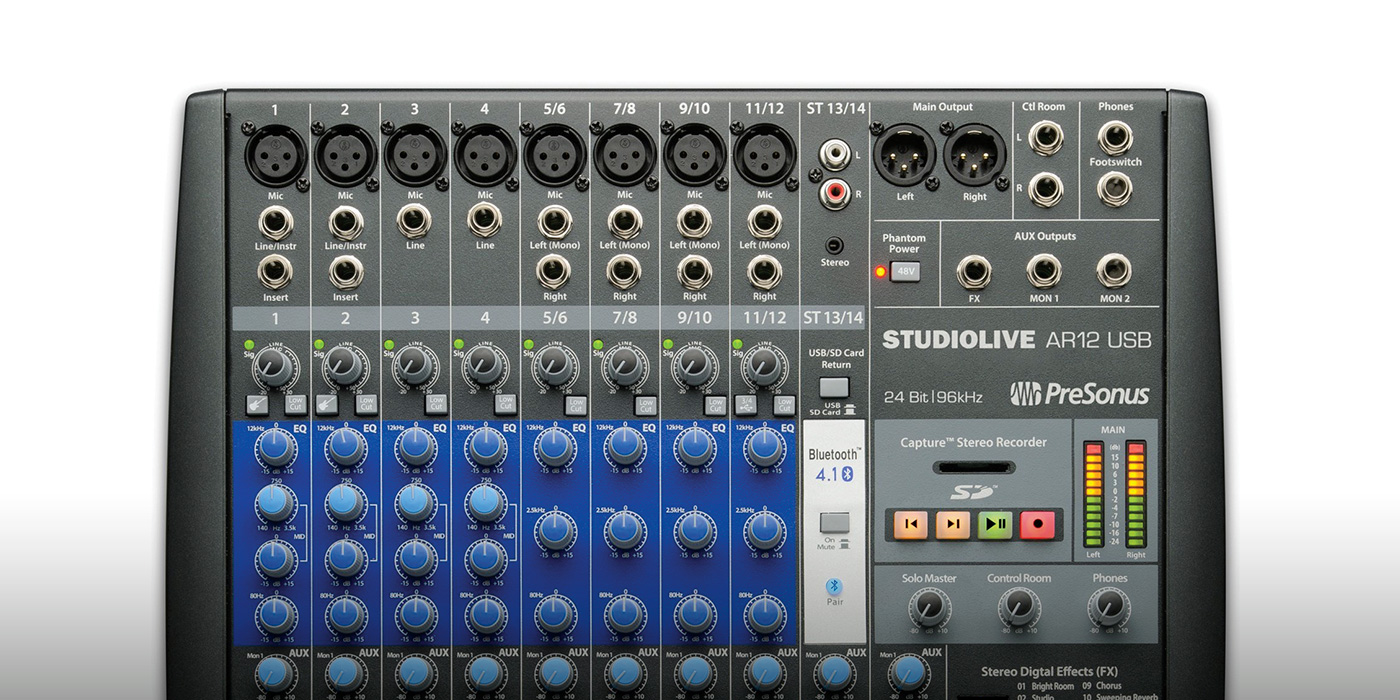 Presonus Studiolive Ar12 USB Mixer