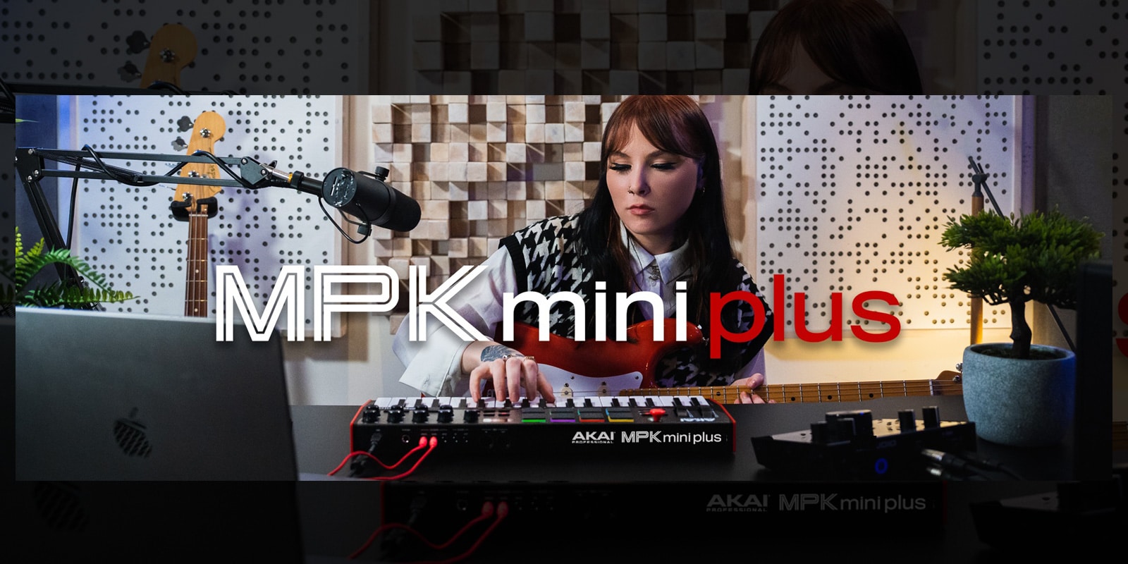 Akai Professional® Announces New 37key Midi Controller With Builtin Step Sequencer, MPK Mini Plus