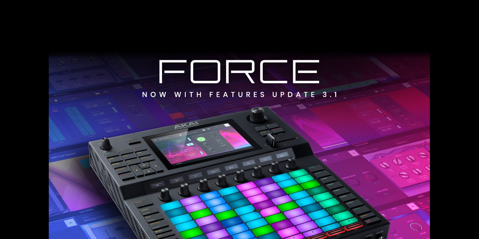 Akai Professional Announces Force Feature Update 3.1