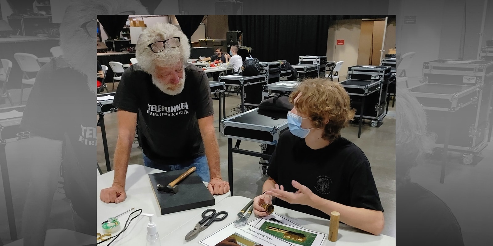 CRAS Students Build Own Ribbon Mics Austin DIY Ribbon Microphones