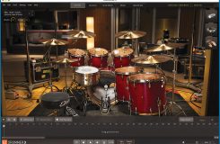 EZdrummer 3-Main Window (Main Room)
