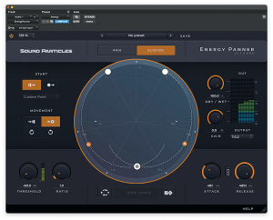 Sound Particles Energy Panner