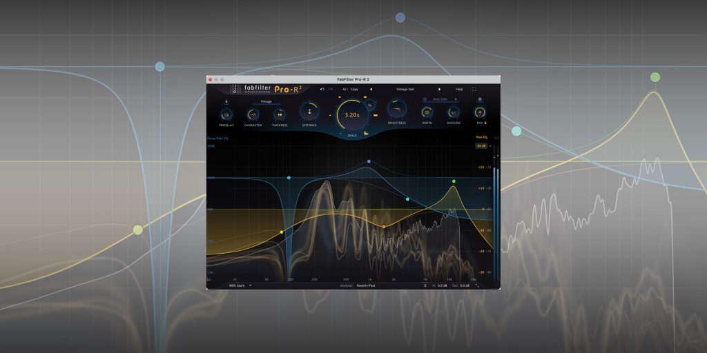 FabFilter releases FabFilter Pro-R 2 reverb plug-in
