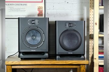 Focal Alpha Evo 80 pair with and without grille
