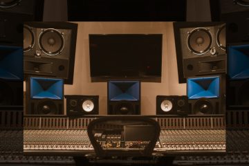 Meyer Sound Bluehorn System Front and Center for Atmos Mixes at Larrabee Studios