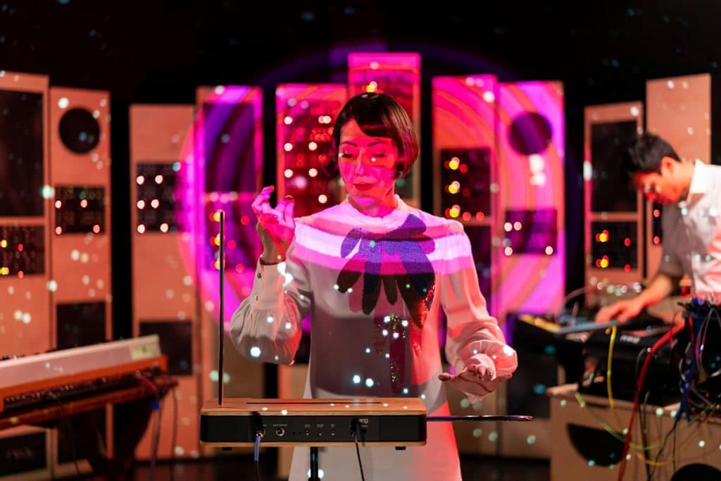 Performance: “I Saw the Bright Shinies” by the Octopus Project Featuring Etherwave Theremin, Moog Semi-Modular Synths