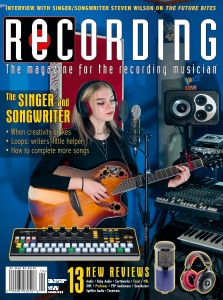 RECORDING Magazine Cover April 2021