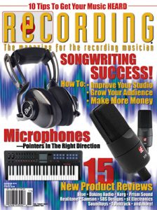 RECORDING Magazine Cover November 2014