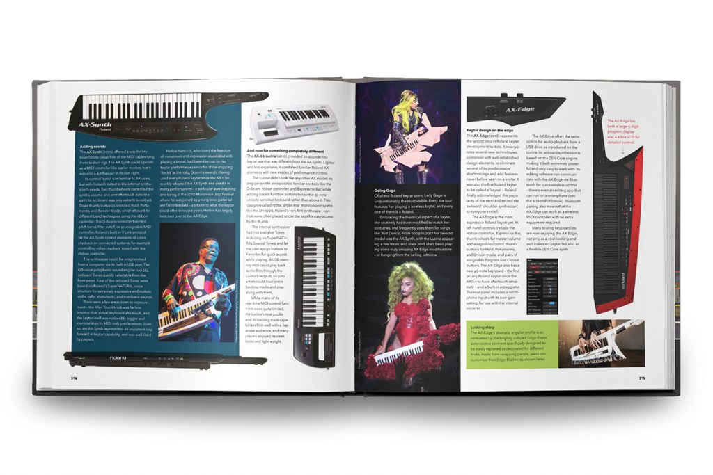 INSPIRE THE MUSIC: 50 YEARS OF ROLAND HISTORY - Interior Spread