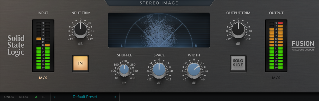SSL Fusion Stereo Image Plug-in