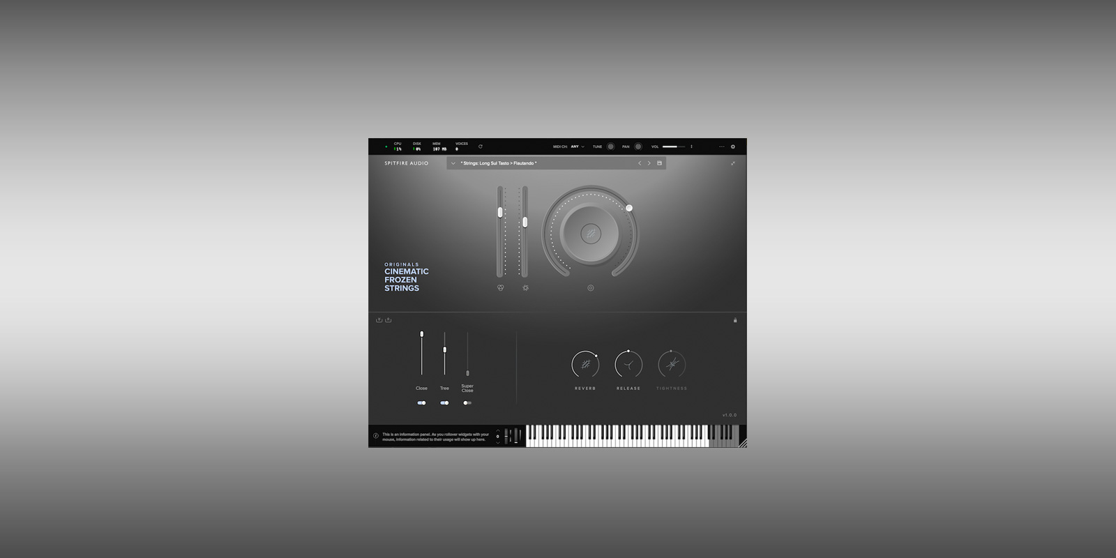 Spitfire clearance audio strings