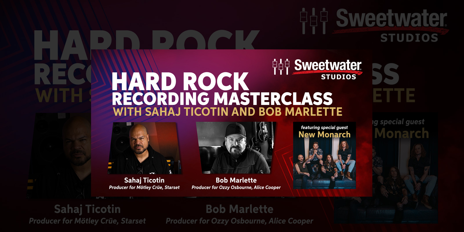 Sweetwater Studios Announces Hard Rock Recording Masterclass