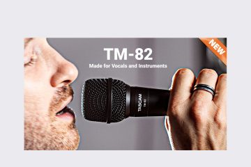 TASCAM TM-82 Dynamic Microphone