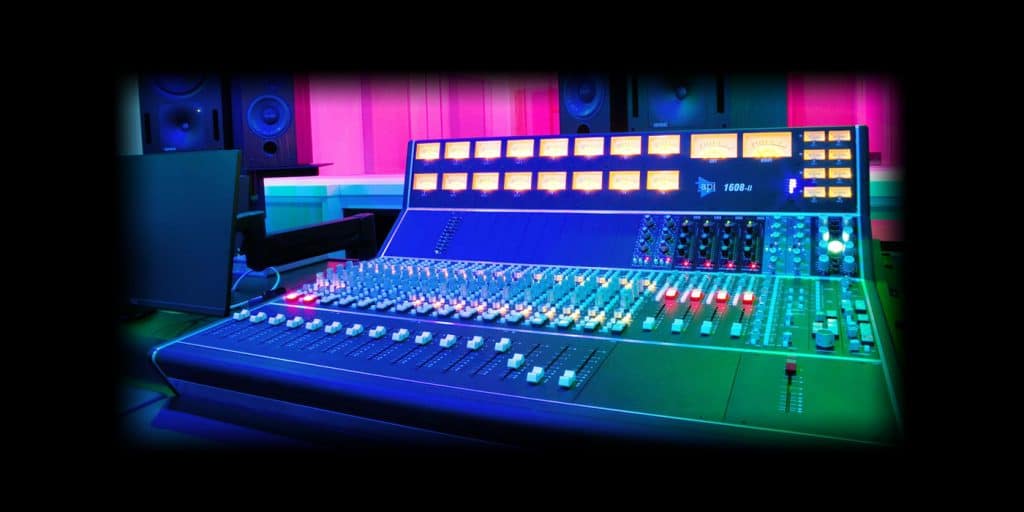 API 1608-II Console at Sockit Studio